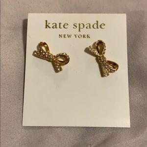 Gold Kate spade earrings
